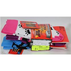 3PK LADIES HEAT WAVE SOCKS