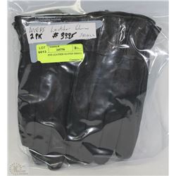 2PK MENS LEATHER GLOVES SMALL