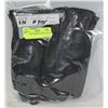 Image 1 : 2PK MENS LEATHER GLOVES SMALL