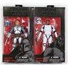 Image 1 : NEW 2 STAR WARS BLACK SERIES FIGURINES INCL JANGO-