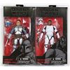 Image 1 : NEW 2 STAR WARS BLACK SERIES FIGURINES INCL JANGO-