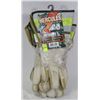 Image 1 : 4 PAIRS OF HERCULES WORK GLOVES SIZE MED