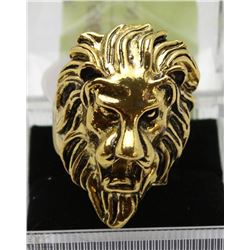 THE GOLDEN LION RING SZ9