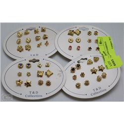 24 PAIRS OF FASHION EARRINGS