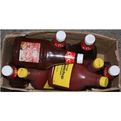 BOX OF KETCHUP