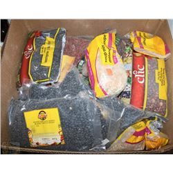 LARGE BOX OF CHIC PEAS AND SOUP MIX