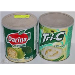 TWO CONTAINERS OF DARINA GUAVA DRINK MIX