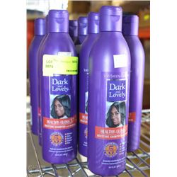 TEN BOTTLES OF DARK AND LOVELY SHAMPOO