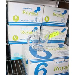LOT OF SEVEN 8 OZ ROYALEX GLASSWARE BOXES