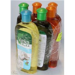 BUNDLE OF SIX ASSORTED HAIR OIL  X6 BUNDLES