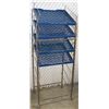 Image 1 : BREAD DISPLAY RACK WITH 4 TRAYS