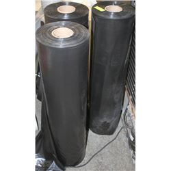 THREE ROLLS OF COMMERCIAL GARBAGE BAGS