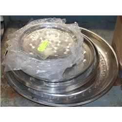 LOT OF ASSORTED FOOD PLATTERS