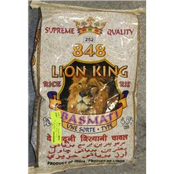 4.54KG BAG OF LION KING BASMATI KING RICE