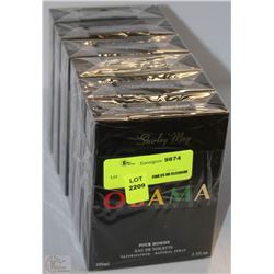 6 BOTTLES OF 3.3OZ SHIRLEY MAY SPRAY PERFUME