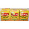 Image 1 : SIX BOXES WITH 450G LIPTON LOOSE LEAF ORANGE PEOKE
