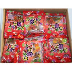 CASE WITH 24 PACKAGES OF GOODIE BAGS
