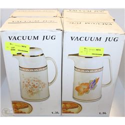 LOT OF FOUR 1.3L VACUUM JUGS