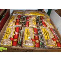 23 BAGS OF ASSORTED CHICK PEAS
