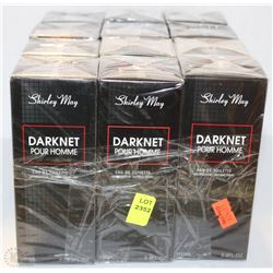 LOT OF 12 SHIRLEY MAY MENS DARK NET 100ML SPRAY