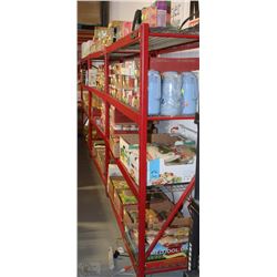 SNAP ON DELUXE SHELVING (4 SECTIONS)