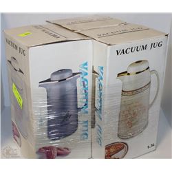 LOT OF THREE 1.3L VACUUM JUGS