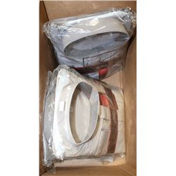 LOT OF THREE KAHL MENS PRAYER GOWNS