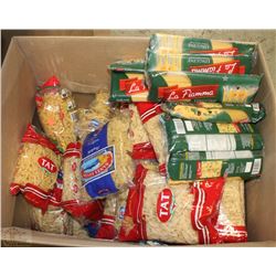 LARGE BOX OF ASSORTED PASTAS