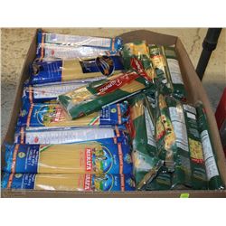 LARGE BOX OF SPAGHETTI AND LINGUINE