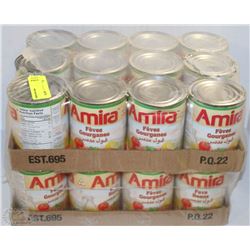 CASE OF 12 AMIRA 540ML FAVA BEANS