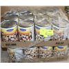 Image 1 : 24 CANS OF ROMANO BEANS AND BLACK EYE BEANS