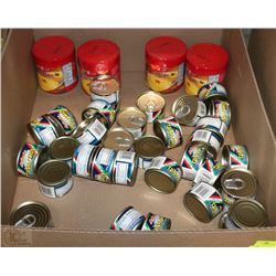 LARGE BOX WITH CUSTARD AND TUNA