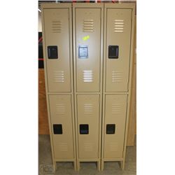 6 DOOR LOCKER UNIT PREBUILT