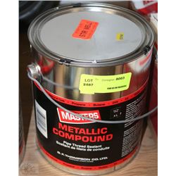 4L PAIL OF MASTER METALLIC PIPE THREAD SEALER