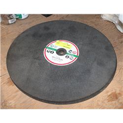 LOT OF TWO 16" CUTTING DISCS