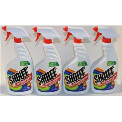 BOX OF 4 SHOUT STAIN REMOVER 850ML EACH