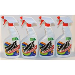 BOX OF 4 SHOUT STAIN REMOVER 850ML EACH