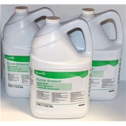 LOT WITH THREE 3.78L JUGS OF SPRAY POLISH