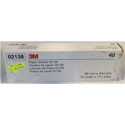 BOX 3M PAPER SHEETS 69MM X 444MM