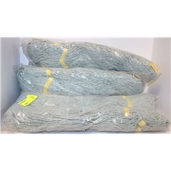 LOT OF THREE ATLAS GRAHAM MOP HEADS