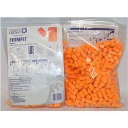 TWO BAGS OF HOWARD LIGHT EARPLUGS