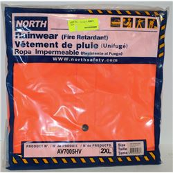 NORTH SZ 2XL SUPERVISOR RAIN COAT