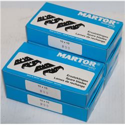 LOT OF FIVE MARTOR EXACTO BLADES
