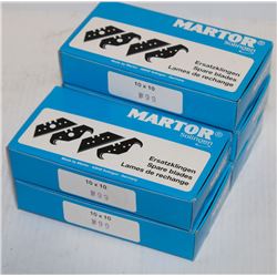LOT OF FIVE MARTOR EXACTO BLADES