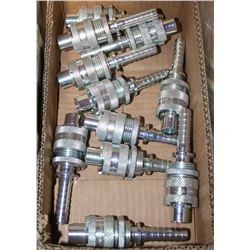 BOX OF AIR COUPLERS
