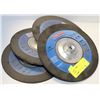 Image 1 : FOUR WESTWARD 7" GRINDING DISKS