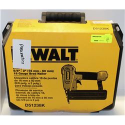 DEWALT 18 GAUGE BRAD NAILER D5I238K
