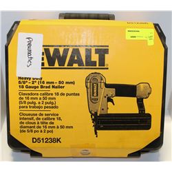 DEWALT 18 GAUGE BRAD NAILER D5I238K
