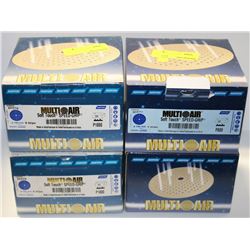 4 BOXES OF NORTON 6" POLISHING PADS