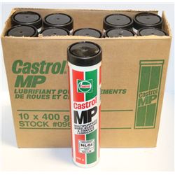 CASE OF 10 CASTROL MP WHEEL BEARING AND CHASIS
